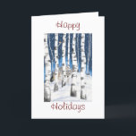 Tarjeta Festiva Winter Wonderland<br><div class="desc">diseño de Kay</div>