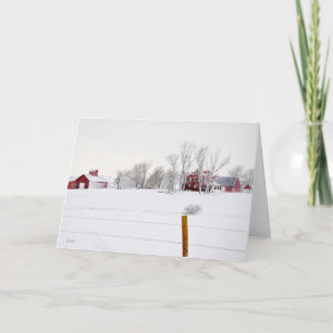 Tarjeta Festiva Winter Wonderland