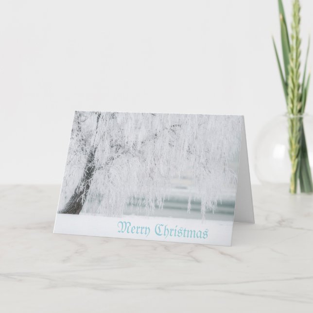 Tarjeta Festiva Winter wonderland (Anverso)