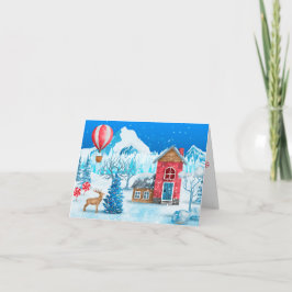 Tarjeta Festiva Winter Wonderland