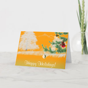 Tarjeta Festiva Winter Wonderland