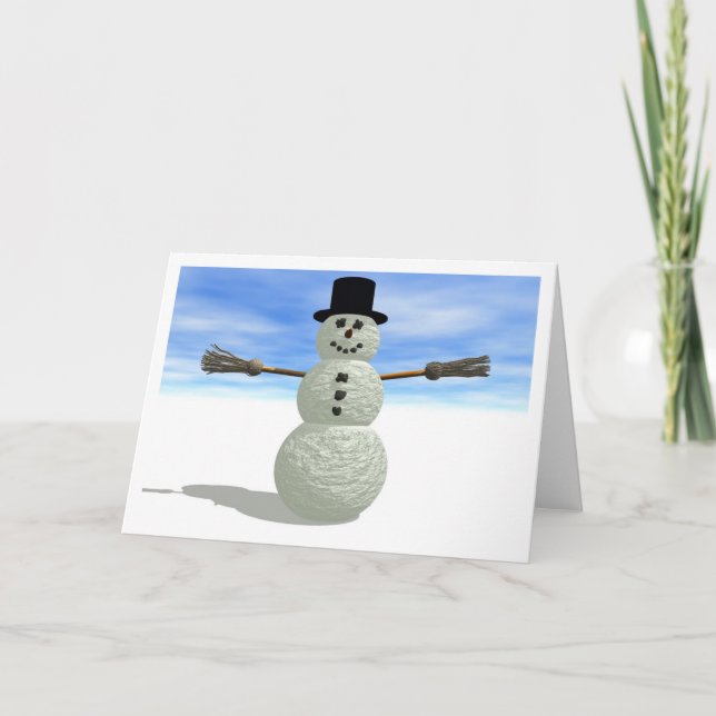 Tarjeta Festiva WinterFun (Anverso)
