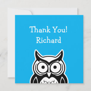 Tarjeta Festiva Wise Owl