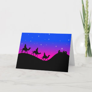 Tarjeta Festiva Wisemen