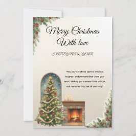 Tarjeta Festiva Wishing You Christmas Magic, Christmas cards