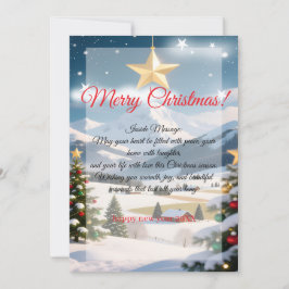 Tarjeta Festiva Wishing You Christmas Magic Christmas Cards