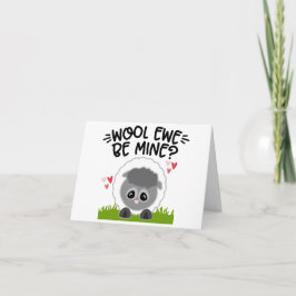 TARJETA FESTIVA WOOL EWE BE MÍO