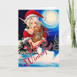 Tarjeta Festiva WoW Winterest Card
