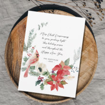 Wreath del Cardenal de Invierno Red Poinsettias Gr