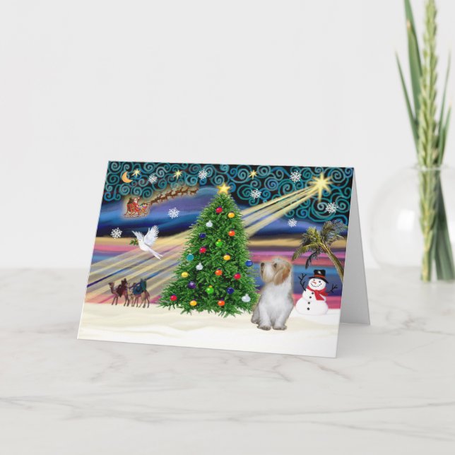 Tarjeta Festiva Xmas Magic-PBGV 3 (Anverso)