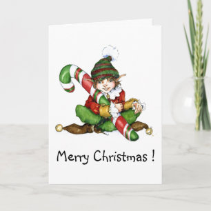 Tarjeta Festiva XMAS Once and CandyCane'09, Merry Christmas!