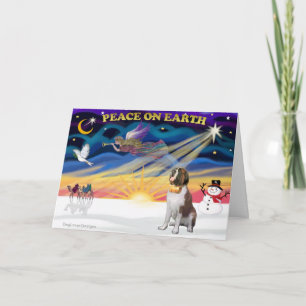 Tarjeta Festiva XmasSunrise - San Bernardo 1