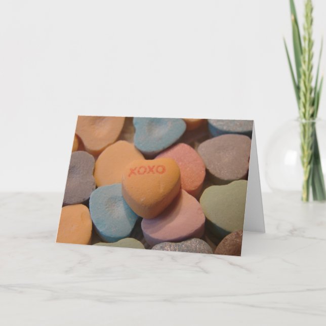 TARJETA FESTIVA XOXO (Anverso)