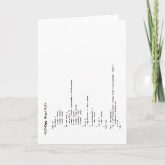 Tarjeta Festiva {Yema del friki}