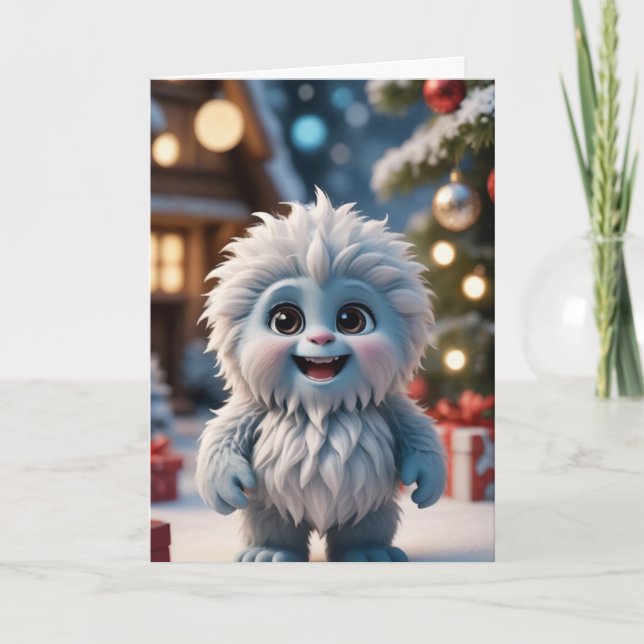 Tarjeta Festiva Yeti o No… (Anverso)