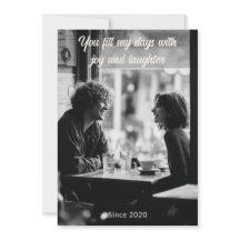 You Fill My Days With Joy – Personalized Valentine