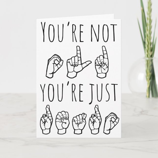 Tarjeta Festiva You're Not Old, You're Retro Birthday Card (Anverso)