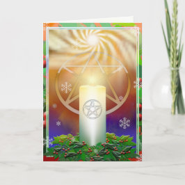 Tarjeta Festiva Yule Sun