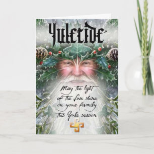 Tarjeta Festiva Yuletide