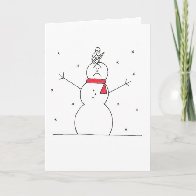 Tarjeta Festiva Zanahoria robada (Anverso)