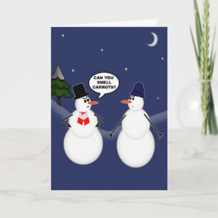 Tarjeta Festiva Zanahorias