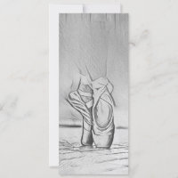 Zapatos de ballet elegantes monocromos