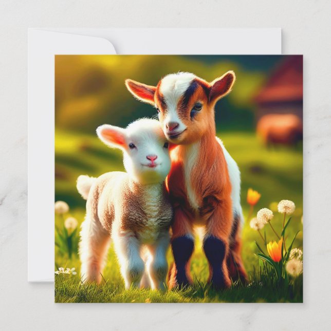 Tarjeta Festiva Zicklein (Anverso)