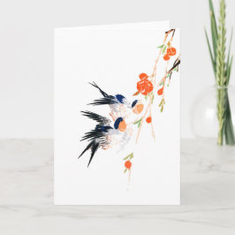 Tarjeta Festival chino de Qixi del el día de San Valentín