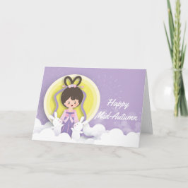 Tarjeta Festival de Chang’e Moon Papercut