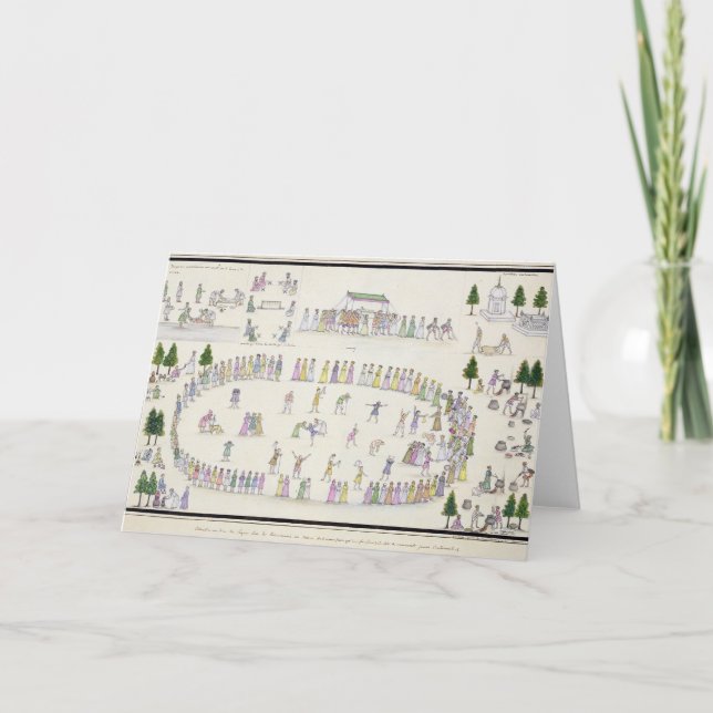 Tarjeta Festivales musulmanes incluyendo el extremo del (Anverso)