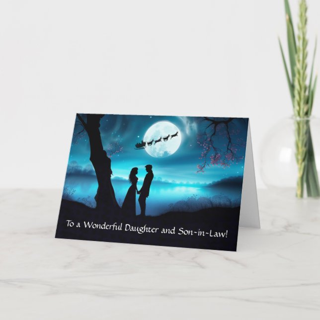 Tarjeta Festividad de hija e hijo en derecho (Anverso)