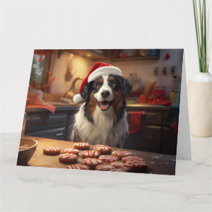 Tarjeta Festividad de las cookies de los Navidades Pastore