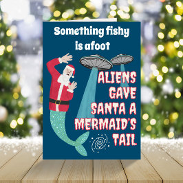 Tarjeta Festividad de los Navidades extranjeros de ciencia