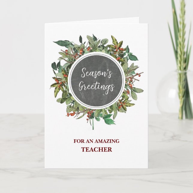 Tarjeta Festividad de los profesores rusos (Anverso)