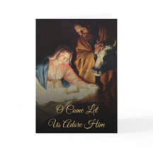 Festividad de Navidades religiosos en escritura de