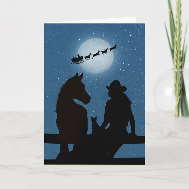 Tarjeta Festividad en Santa Cuta y Gato de Caballo Vocero (Anverso)