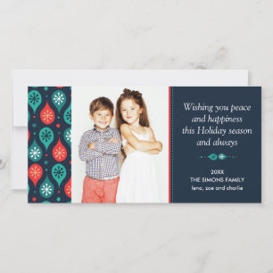 Tarjeta Festividad Escandinava Festividad de arte folclóri