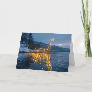Tarjeta Festividad Loch Ness Glow