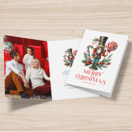 Tarjeta Festividad Navidades Nutcracker Personalizable Fot