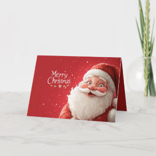 Tarjeta Festividad navideña de Santa María y festividad di