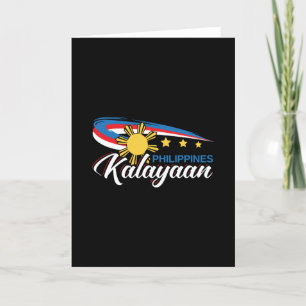 Tarjeta Festividad por la independencia de Filipinas en Ka