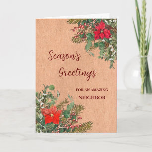 Tarjeta Festividades de los vecinos rusos