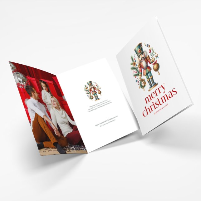 Tarjeta Festividades Navidades Personalizado de Nutcracker (Subido por el creador)