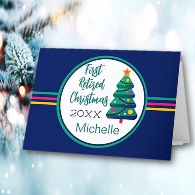 Tarjeta Festividades, primeros Navidades jubilados (Subido por el creador)