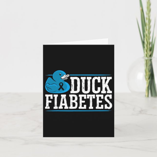 Tarjeta Fiabetes Fiabetes Diabetes Conciencia Mes Insulina (Anverso)