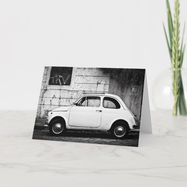Tarjeta Fiat 500 (Anverso)