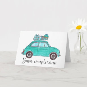 Tarjeta Fiat Retro 500