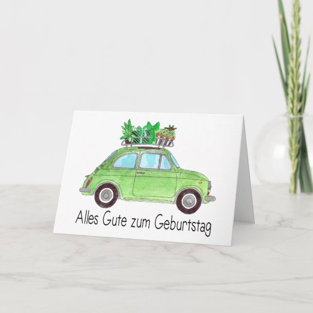 Tarjeta Fiat Retro 500 (Anverso)