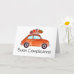 Tarjeta Fiat Retro 500