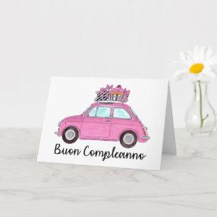 Tarjeta Fiat Retro 500